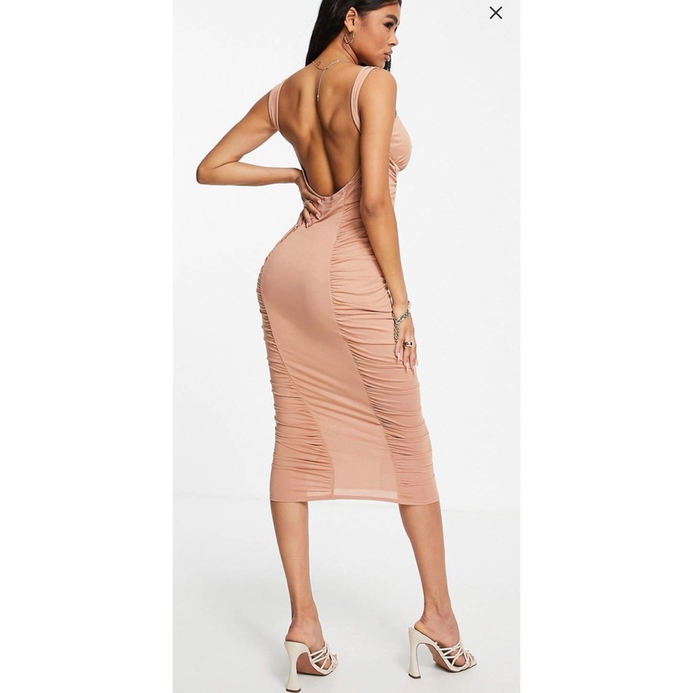 ASOS Luxe Ruched Dress